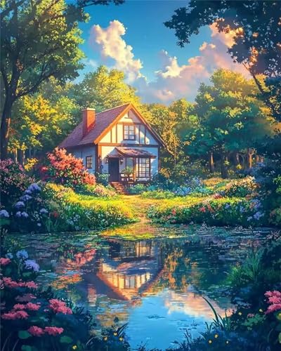 Puzzle 2000 Teile für Erwachsene, Teich-Dschungel-Haus 100x70cm Puzzle Erwachsene 2000 Teile Lernspiel Herausforderung Spielzeug, Geschicklichkeitsspiel für die ganze Familie Puzzle 2000 Teile für Erwachsene, Teich-Dschungel-Haus 100x70cm Puzzle Erwachsene 2000 Teile Lernspiel Herausforderung Spielzeug, Geschicklichkeitsspiel für die ganze Familie von Tainrun