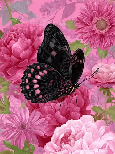 Puzzle 30 Teile für Erwachsene, Schwarze Schmetterlingspfingstrose 25x20cm Puzzle Erwachsene 30 Teile Lernspiel Herausforderung Spielzeug, Geschicklichkeitsspiel für die ganze Familie Puzzle 30 Teile für Erwachsene, Schwarze Schmetterlingspfingstrose 25x20cm Puzzle Erwachsene 30 Teile Lernspiel Herausforderung Spielzeug, Geschicklichkeitsspiel für die ganze Familie von Tainrun
