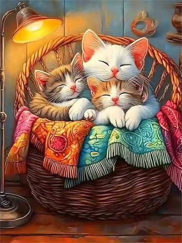 Puzzle 500 Teile für Erwachsene, EIN Herausforderndes Rätsel, Kreative Unterhaltung Puzzles Wunderschönes Dekoration Puzzle Geschenke, Thema:Korb Schlaf Katze Puzzle 500 Teile für Erwachsene, EIN Herausforderndes Rätsel, Kreative Unterhaltung Puzzles Wunderschönes Dekoration Puzzle Geschenke, Thema:Korb Schlaf Katze von Tainrun