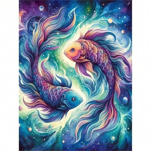 Puzzle 90 Teile für Erwachsene, Kosmischer magischer Koi 25x20cm Puzzle Erwachsene 90 Teile Lernspiel Herausforderung Spielzeug, Geschicklichkeitsspiel für die ganze Familie Puzzle 90 Teile für Erwachsene, Kosmischer magischer Koi 25x20cm Puzzle Erwachsene 90 Teile Lernspiel Herausforderung Spielzeug, Geschicklichkeitsspiel für die ganze Familie von Tainrun