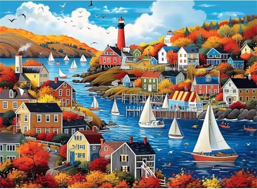 Puzzle für Erwachsene 1000 Teile schwer schwierig herausfordernde Jigsaw Puzzle 1000 Teile, Kreative Unterhaltung Klassische Puzzles Erwachsene, Home Dekor Puzzles Stadtlandschaft Boot Puzzle für Erwachsene 1000 Teile schwer schwierig herausfordernde Jigsaw Puzzle 1000 Teile, Kreative Unterhaltung Klassische Puzzles Erwachsene, Home Dekor Puzzles Stadtlandschaft Boot von Tainrun