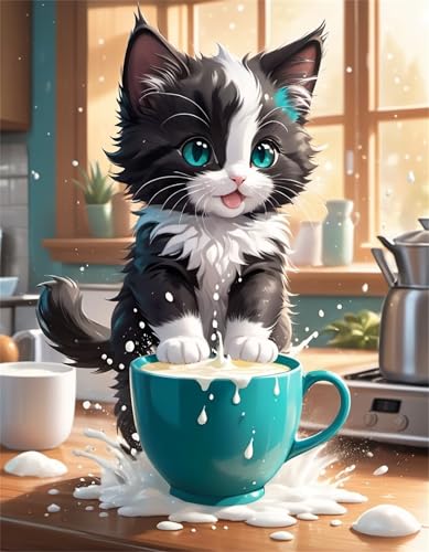 Puzzle für Erwachsene 2000 Teile schwer schwierig herausfordernde Jigsaw Puzzle 2000 Teile, Kreative Unterhaltung Klassische Puzzles Erwachsene, Home Dekor Puzzles Küche Milchkatze Puzzle für Erwachsene 2000 Teile schwer schwierig herausfordernde Jigsaw Puzzle 2000 Teile, Kreative Unterhaltung Klassische Puzzles Erwachsene, Home Dekor Puzzles Küche Milchkatze von Tainrun