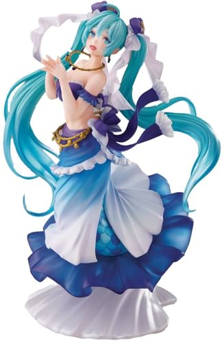 Taito Hatsune Miku AMP PVC Statue Princess Mermaid VER. 21 cm von Taito