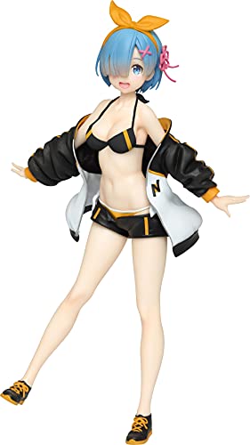 Taito Re:Zero Precious Figure - Rem~Jumper Swimsuit ver~ ~Renewal~ Prize Figure, Multiple Colors (T83683) von Taito