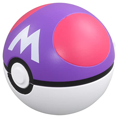 Takara Tomy Pokemon Monster Collection MB-04 Master Ball Pokemon Figure Toy 4 Years and Up, Passed Toy Safety Standards ST Mark Certified von TOMY