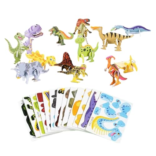 3D-Puzzle-Set – 3D-Puzzles | 3D-Bausatz | Junior 3D-Puzzle-Set | 3D-Puzzle-Modell | Cartoon-Puzzle-Set | DIY 3D-Puzzle Für Familienspiele Und Schöne Zeit Mit Der Familie von Takluu