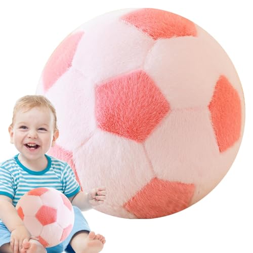 Takluu Fußball-Wurfkissen, Fußball-Plüschtier, Fußball-Wurfkissen-Puppenspielzeug, Dekorationswerkzeug in Fußballform für Spielzimmer, Arbeitsbereich, Wohnzimmer, Schlafzimmer, Kinderzimmer von Takluu