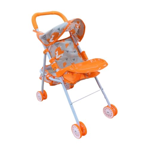 Takluu Spielzeug-Kinderwagen - Mädchen-Spielzeug-Kind-Puppen-Kinderwagen Spielzeug-Kinderwagen für Puppen | Kinderwagen für lustiges Spielen im Freien, Puppenzubehör für und Mädchen ab 3 Jahren, die von Takluu