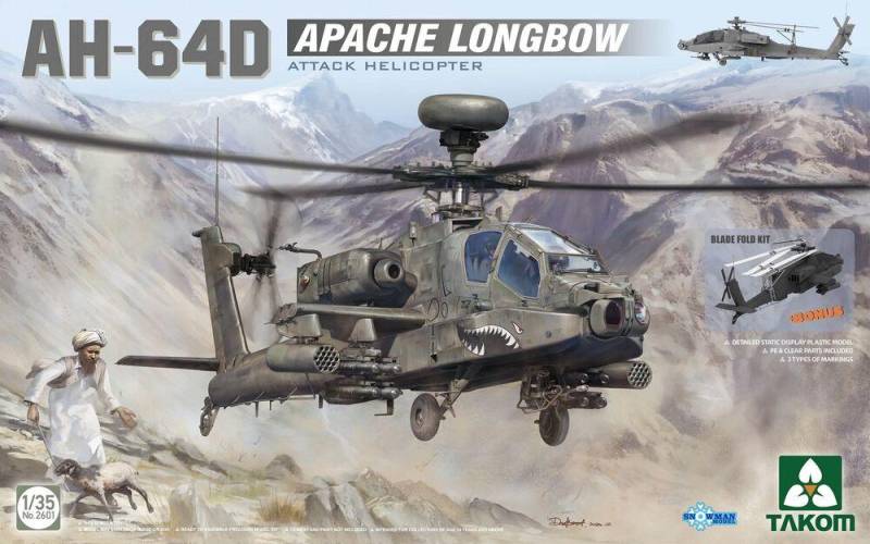 AH-64D Apache Longbow Attack Helicopter von Takom