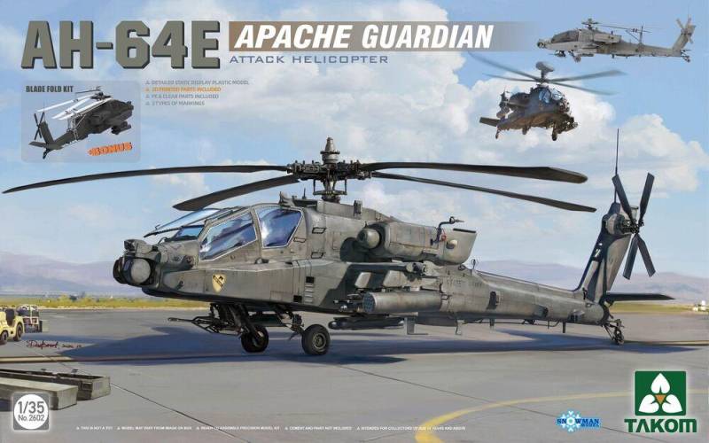 AH-64E  Apache Guardian Attack Helicopter von Takom