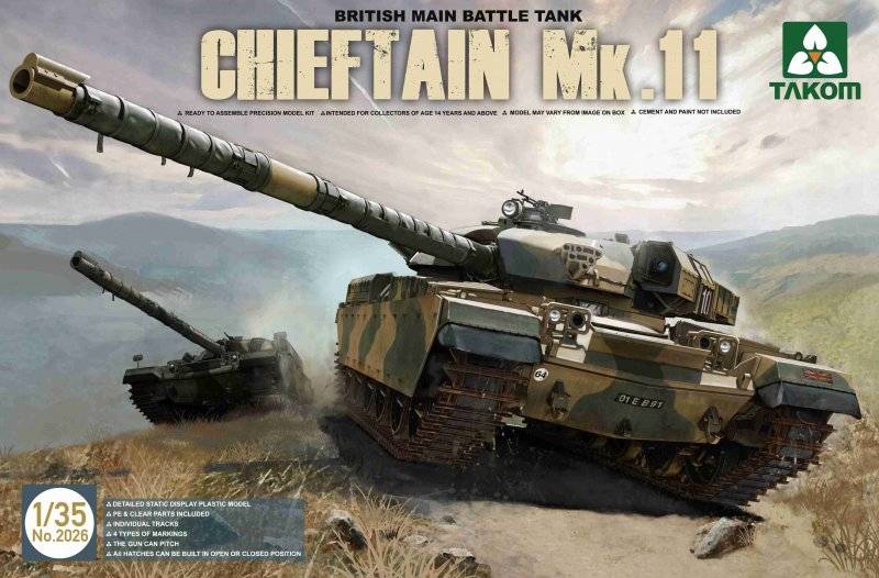 British Main Battle Tank Cjieftain Mk.11 von Takom