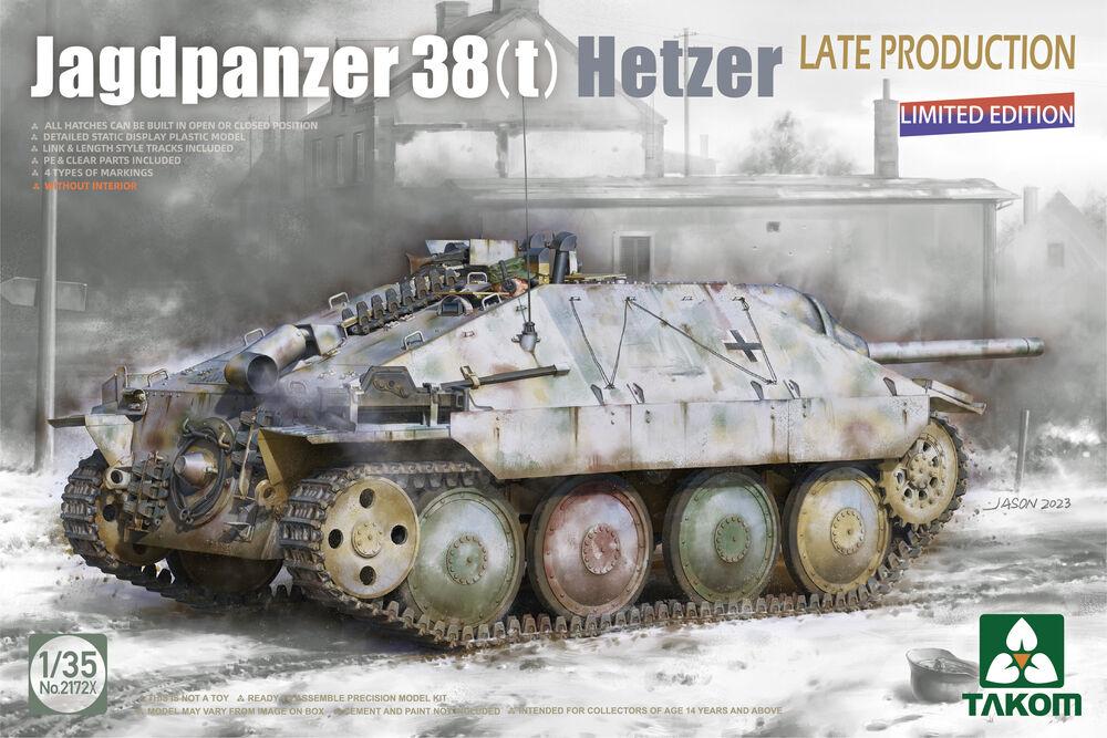 Jagdpanzer 38(t) Hetzer Late Production (Limited Edition) von Takom