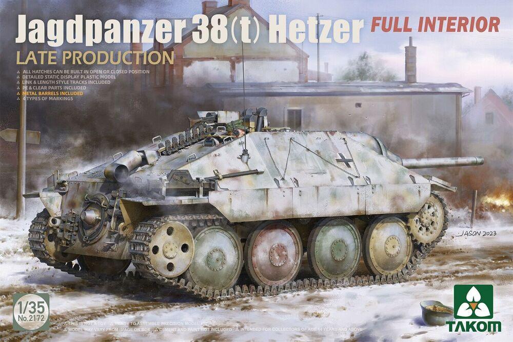 Jagdpanzer 38(t) Hetzer - Late Production with full Interior von Takom