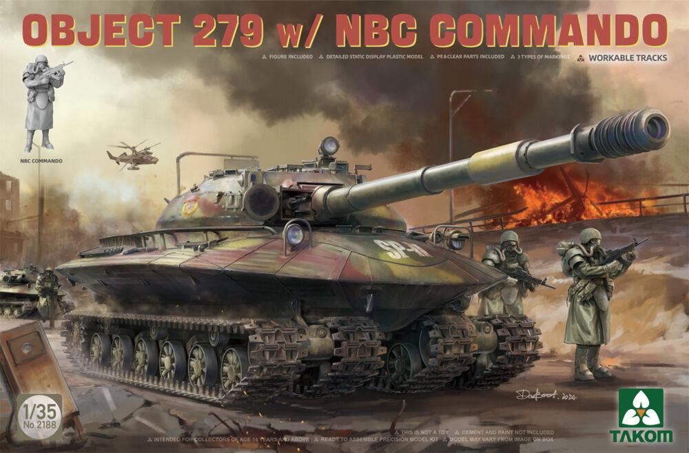 Object 279 w/NBC Commando von Takom