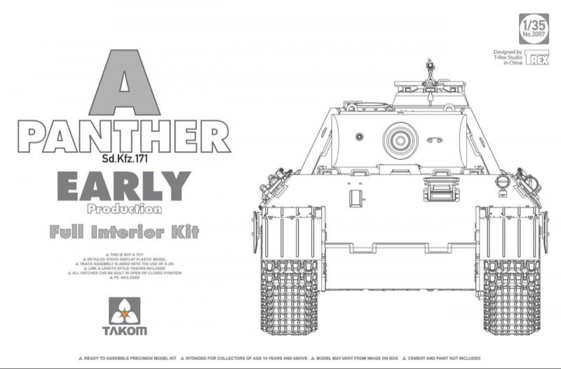 Panther A - Sd.Kfz 171 - Early Production von Takom