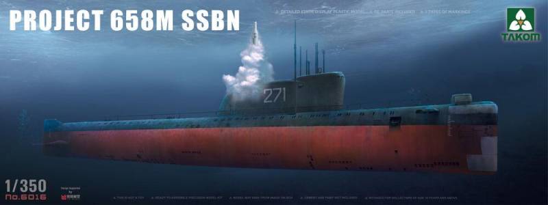 Project 658M SSBN von Takom