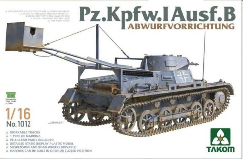 Pz.Kpfw.I Ausf.B - Abwurfvorrichtung von Takom