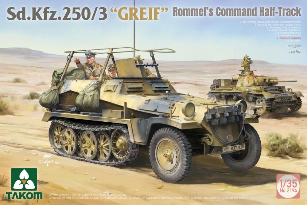 Sd.Kfz. 250/3 Greif - Rommel´s Command Half-Track von Takom