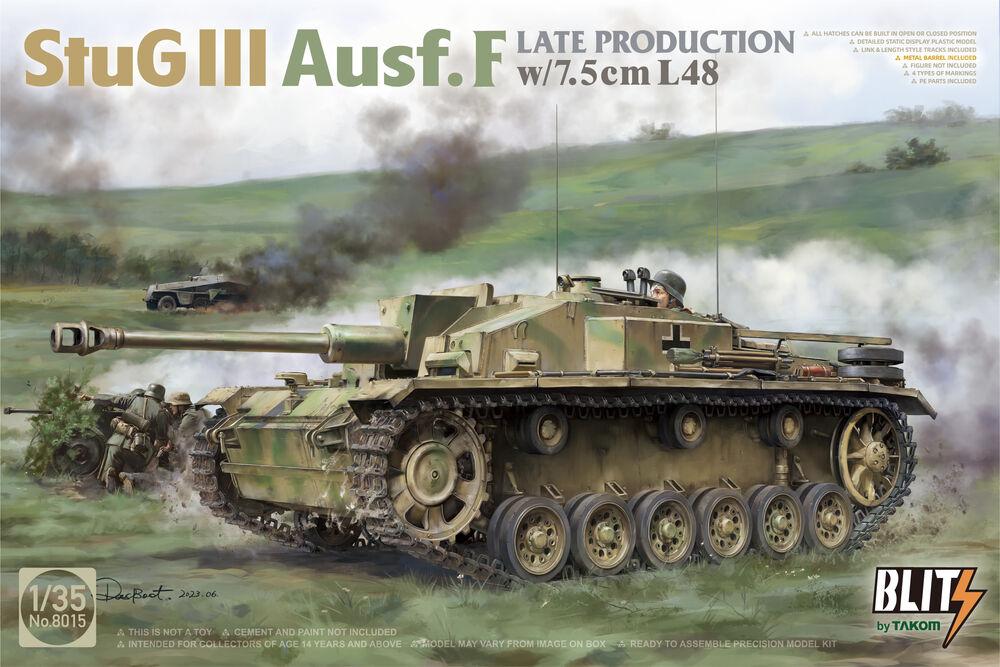 StuG III Ausf. F w/7,5 cm L48 Late Production von Takom