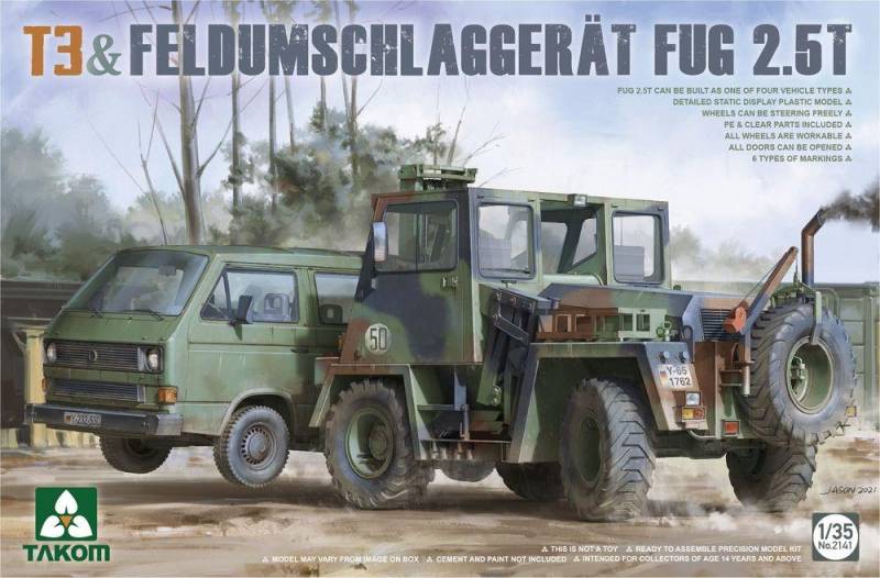 T3+ Feldumschlaggerät FUG 2.5t von Takom