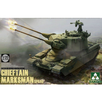 TAKOM 2039 1:35 British Air-defense Weapon System Chieft Chieftain Marksman SPAAG von Takom