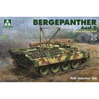 TAKOM 2102 1:35 Bergepanther Ausf.D Umbau Seibert 1945 production w/full Interior von Takom