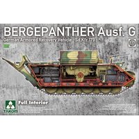 TAKOM 2107 1:35 Bergepanther Ausf.G German Armored Recovery Vehicle Sd.Kfz.179 w/full Interior von Takom