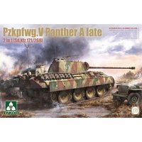 TAKOM TAK2176 1:35 Panzerkampfwagen V Panther A late  2in1 (Sd.Kfz.171/268) von Takom