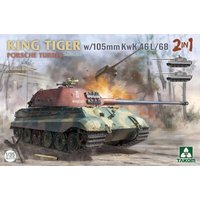 TAKOM TAK2178 1:35 King Tiger w/105mm KwK 46L/68 2 in 1 von Takom