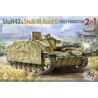 TAKOM TAK8009 1:35 StuH42&StuG III Ausf.G Early Prodution 2in1 von Takom