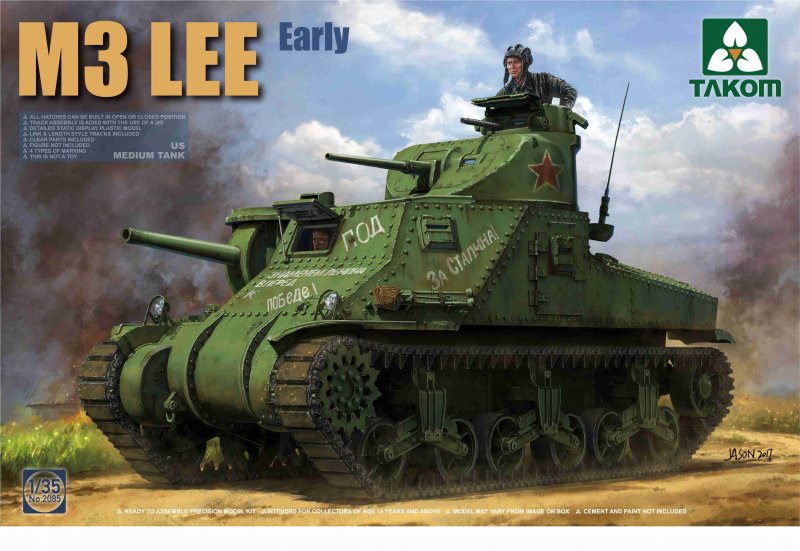 US Medium Tank M3 Lee - Early Version von Takom