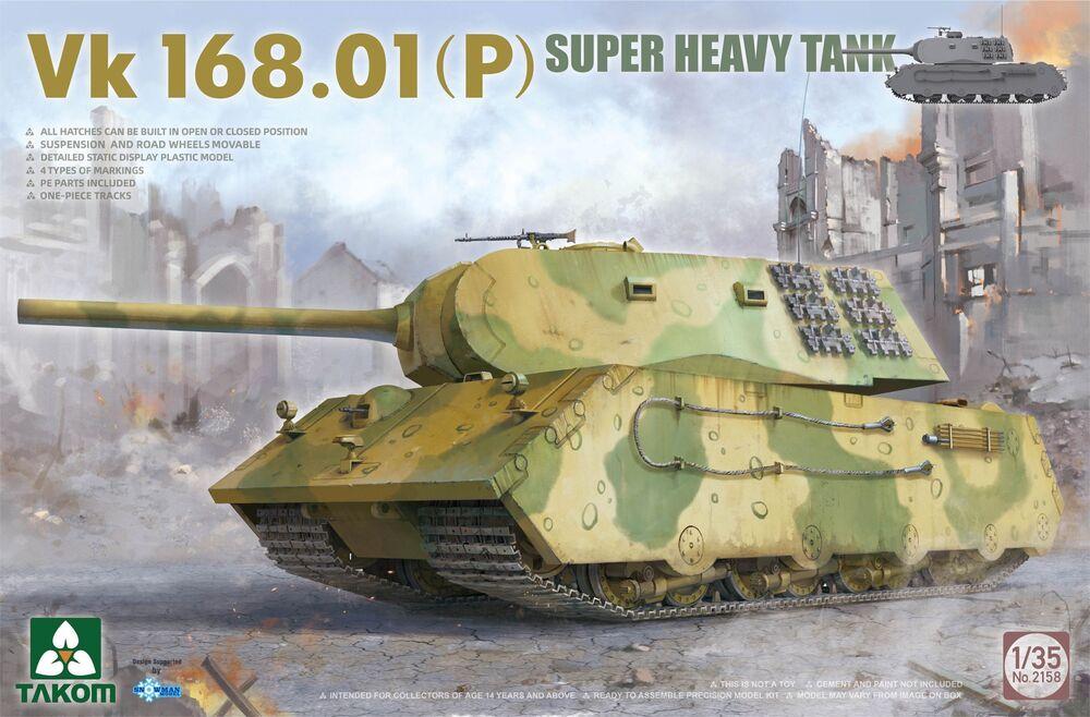 Vk 168.01(P) Super Heavy Tank von Takom