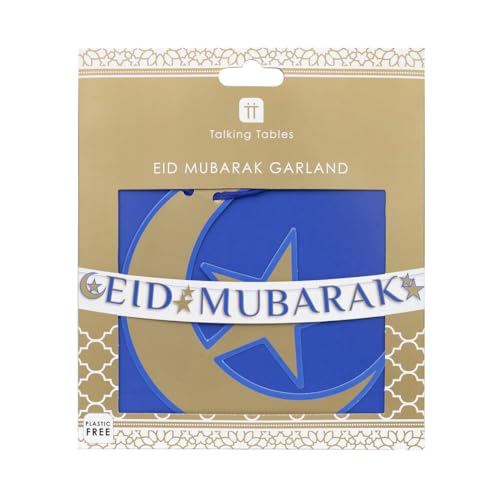 Party Porcelain Gold Eid Garland 3M Fsc Mix von Talking Tables