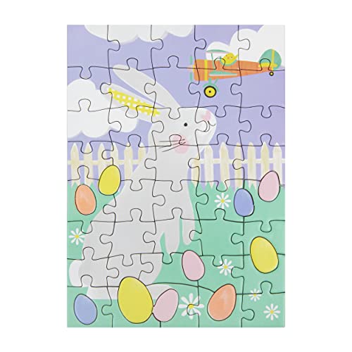 Talking Tables Bunny 50-teiliges Oster-Puzzle Frühlings-Hasen-Partytüten-Geschenke für Kinder ab 3 Jahren | Geschenkbox-Füllungen von Talking Tables