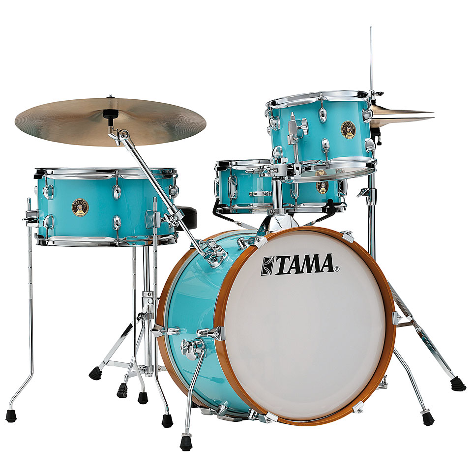 Tama Club Jam LJK48S-AQB Aqua Blue Wrap 18" Shell Set Schlagzeug von Tama