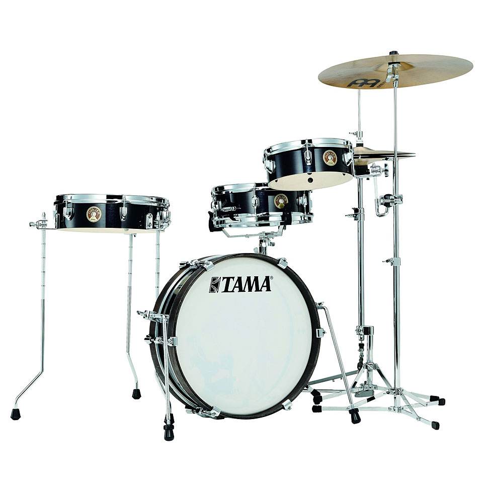 Tama Club Jam Pancake LJK48P-HBK 18" Hairline Black Schlagzeug von Tama