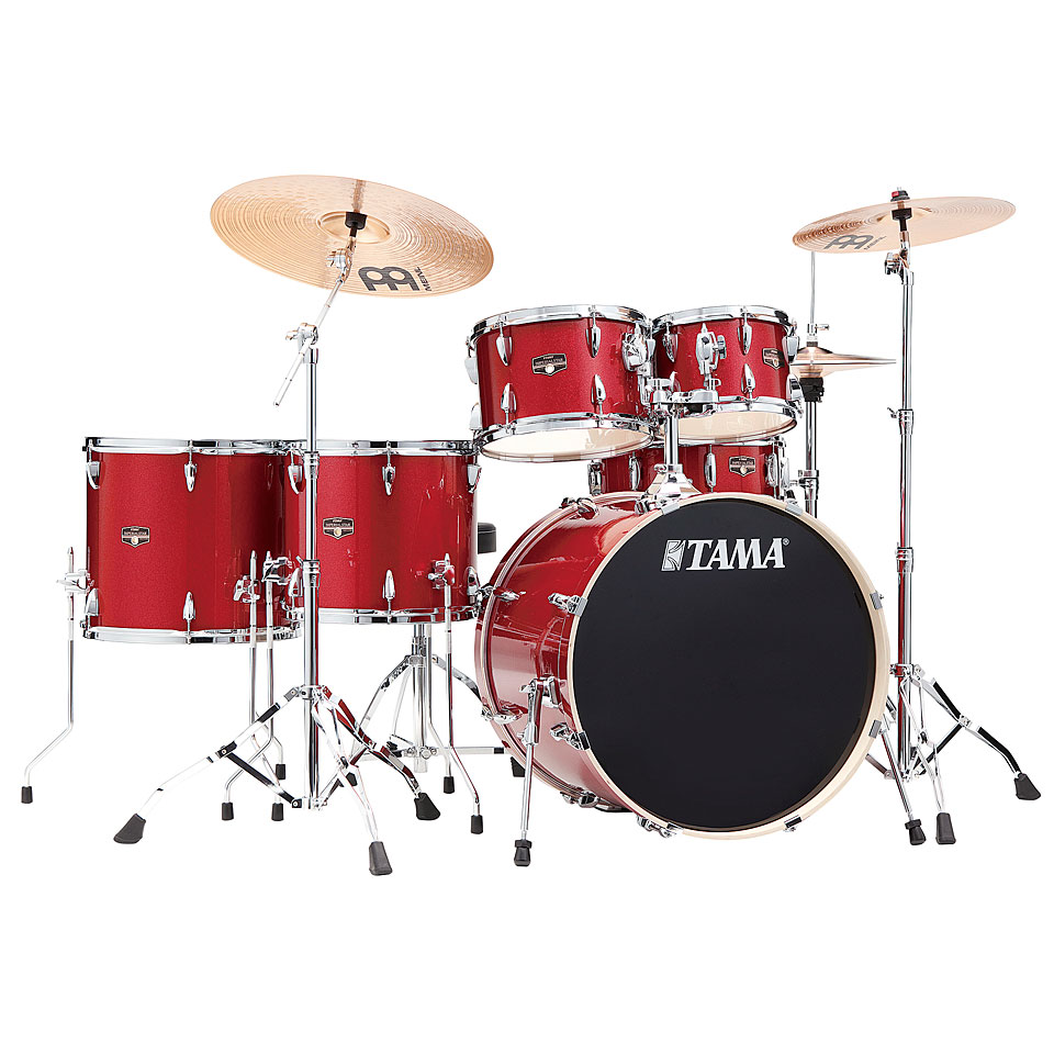 Tama Imperialstar IP62H6W-BRM Burnt Red Mist 22" Schlagzeug von Tama