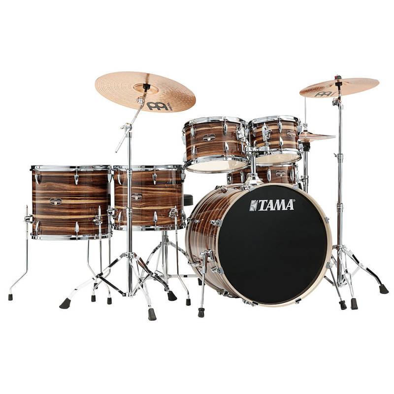 Tama Imperialstar IP62H6W-CTW Coffee Teak Wrap 22" Schlagzeug von Tama