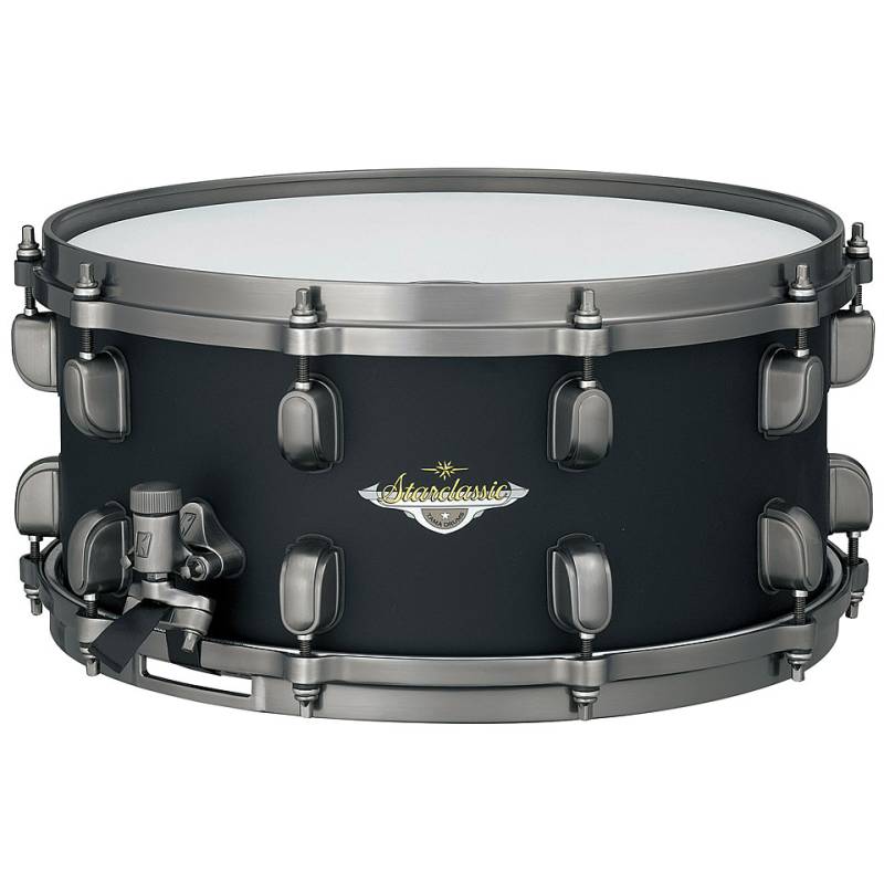 Tama Starclassic Maple MAS1465U-FBK 14" x 6,5" Flat Black Snare Drum von Tama