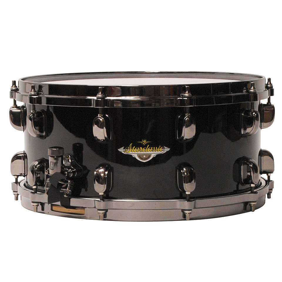 Tama Starclassic Maple MAS1465BN-PBK 14" x 6,5" Piano Black Snare von Tama