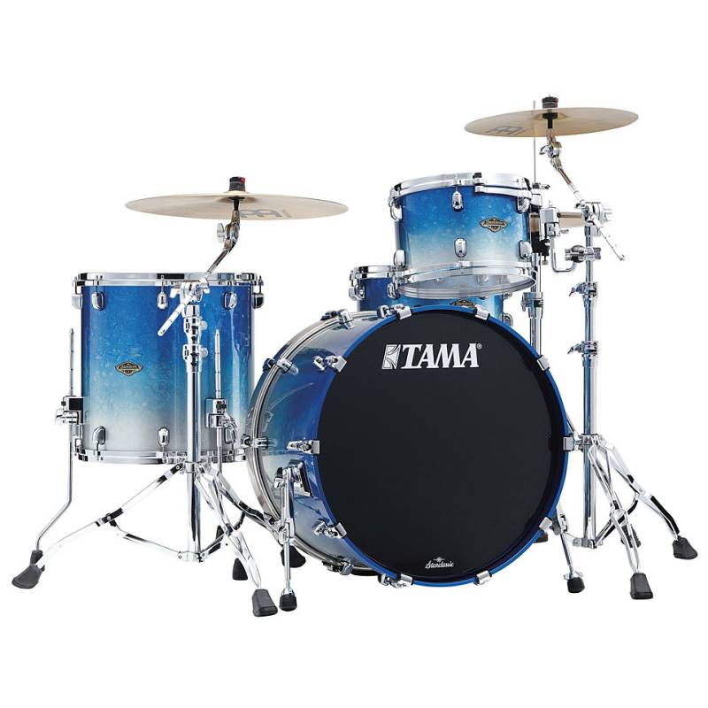 Tama Starclassic Walnut/Birch WBS32RZS-MBI 3pc Molten Blue Ice Fade von Tama