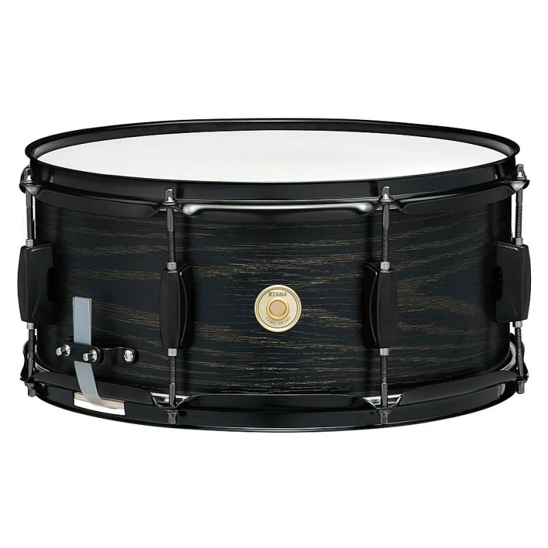 Tama Woodworks WP1465BK-BOW 14" x 6,5" Black Oak Wrap Snare Drum von Tama