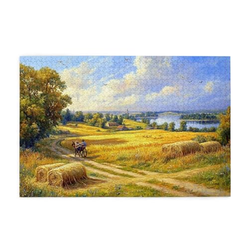 Herbst Puzzle 1000 Teile Erwachsene Bauernhof, Puzzles mit Verpackung Box und Poster, Lustig Stress Abbauen Familien Unterhaltungsspiele für Raumdekoration, Kreative Geschenke für Männer/Frauen 1T-853 Herbst Puzzle 1000 Teile Erwachsene Bauernhof, Puzzles mit Verpackung Box und Poster, Lustig Stress Abbauen Familien Unterhaltungsspiele für Raumdekoration, Kreative Geschenke für Männer/Frauen 1T-853 von Tamalsj