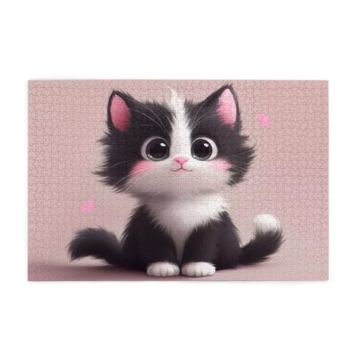 Puzzle 3000 Teile Katze, Niedlich Holz XXL Puzzle Erwachsene mit Schachtel und Poster, Schwierige, Herausfordernde und Interessant Spiele für Anfänger, Geschenke für Männer/Frauen Wohndekoration 1T-67 Puzzle 3000 Teile Katze, Niedlich Holz XXL Puzzle Erwachsene mit Schachtel und Poster, Schwierige, Herausfordernde und Interessant Spiele für Anfänger, Geschenke für Männer/Frauen Wohndekoration 1T-67 von Tamalsj