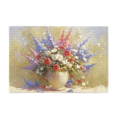 Puzzle 5000 Teile Blume, Ästhetisch Holz XXL Puzzle Erwachsene mit Schachtel und Poster, Schwierige, Herausfordernde und Interessant Spiele für Anfänger, Männer/Frauen Wohndekoration Geschenke 1T-1177 Puzzle 5000 Teile Blume, Ästhetisch Holz XXL Puzzle Erwachsene mit Schachtel und Poster, Schwierige, Herausfordernde und Interessant Spiele für Anfänger, Männer/Frauen Wohndekoration Geschenke 1T-1177 von Tamalsj