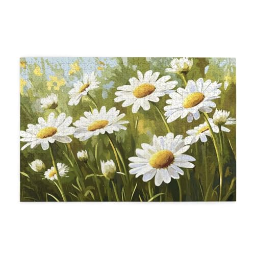 Puzzle 5000 Teile Gänseblümchen, Landschaft Holz XXL Puzzle Erwachsene mit Schachtel und Poster, Schwierige, Herausfordernde und Interessant Spiele für Anfänger, Frauen Wohndekoration Geschenke 1T-762 Puzzle 5000 Teile Gänseblümchen, Landschaft Holz XXL Puzzle Erwachsene mit Schachtel und Poster, Schwierige, Herausfordernde und Interessant Spiele für Anfänger, Frauen Wohndekoration Geschenke 1T-762 von Tamalsj