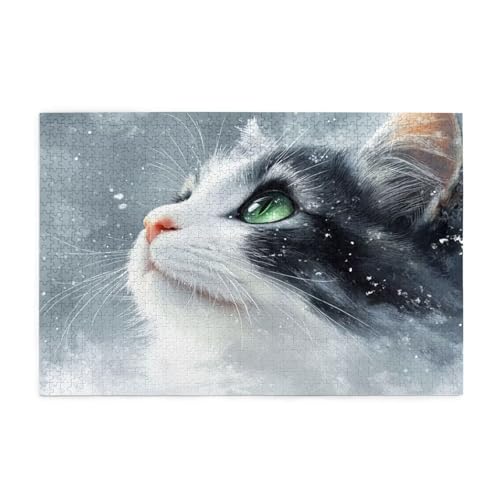 Puzzle 5000 Teile Katze, Niedlich Holz XXL Puzzle Erwachsene mit Schachtel und Poster, Schwierige, Herausfordernde und Interessant Spiele für Anfänger, Männer/Frauen Wohndekoration Geschenke 1T-1315 Puzzle 5000 Teile Katze, Niedlich Holz XXL Puzzle Erwachsene mit Schachtel und Poster, Schwierige, Herausfordernde und Interessant Spiele für Anfänger, Männer/Frauen Wohndekoration Geschenke 1T-1315 von Tamalsj