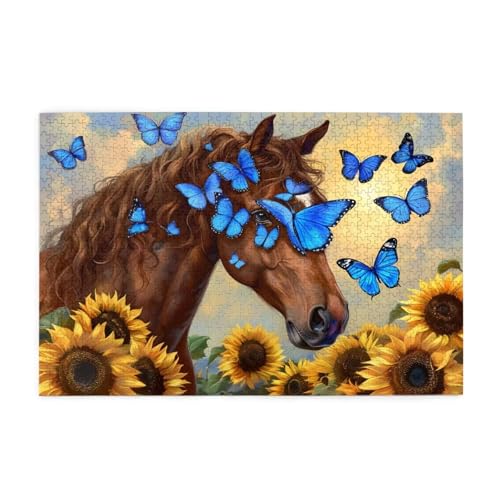 Puzzle 5000 Teile Tier, Sonnenblume Holz XXL Puzzle Erwachsene mit Schachtel und Poster, Schwierige, Herausfordernde und Interessant Spiele für Anfänger, Männer/Frauen Wohndekoration Geschenke 1T-2055 Puzzle 5000 Teile Tier, Sonnenblume Holz XXL Puzzle Erwachsene mit Schachtel und Poster, Schwierige, Herausfordernde und Interessant Spiele für Anfänger, Männer/Frauen Wohndekoration Geschenke 1T-2055 von Tamalsj