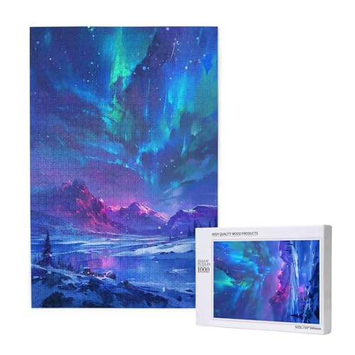 Puzzle Landschaft Puzzle 300 Teile Traum Holzpuzzle Erwachsene mit Schachtel und Poster, Schwieriges - Unterhaltsames - Herausforderndes - Geeignet für Anfänger, Geschenke für Männer/Frauen 2T-1883 Puzzle Landschaft Puzzle 300 Teile Traum Holzpuzzle Erwachsene mit Schachtel und Poster, Schwieriges - Unterhaltsames - Herausforderndes - Geeignet für Anfänger, Geschenke für Männer/Frauen 2T-1883 von Tamalsj