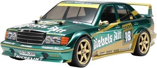 Tamiya TT-01E Mercedes-Benz 190E Diebels Alt Brushed 1:10 RC Modellauto Elektro Straßenmodell Allra von Tamiya